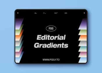 Editorial Gradients for Photoshop