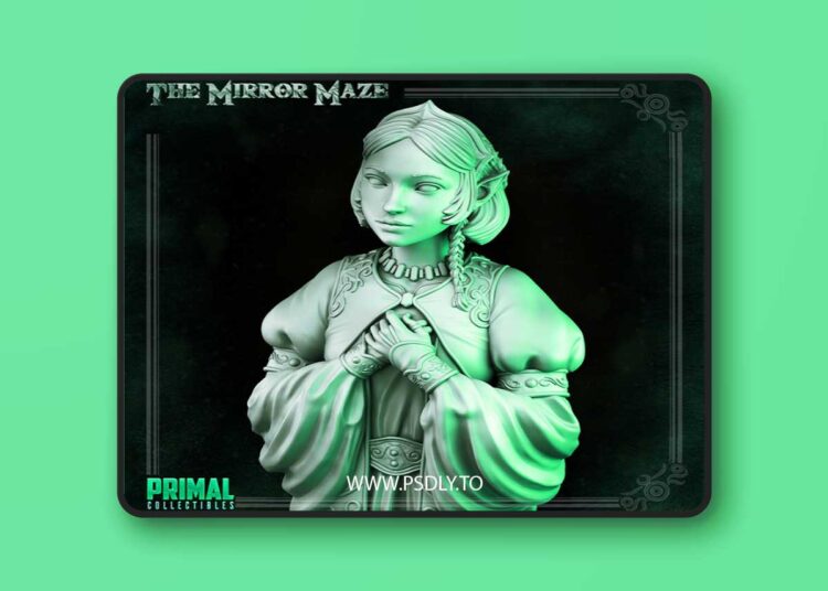 Elf Princess Enora – 3D Print 1 Elf Princess Enora – 3D Print