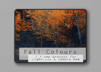 Fall Colours Presets for Lightroom & Camera RAW