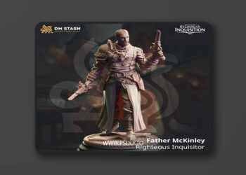 Father McKinley – Righteous Inquisitor – 3D Print