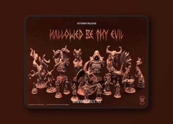 Flesh of Gods – Hallowed Be Thy Evil Full Set – 3D Print