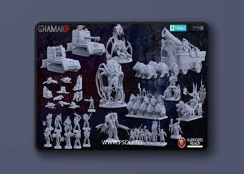 Ghamak Sci-Fi January 2025 3D Print