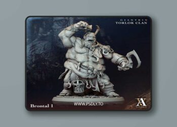 Giantkin Torlok Clan – Brontal – 3D Print