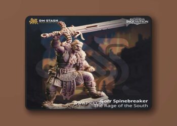Gorr Spinebreaker – The Rage of the South – 3D Print