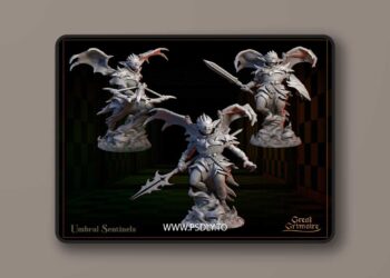 Great Grimoire – Umbral Sentinels – 3D Print