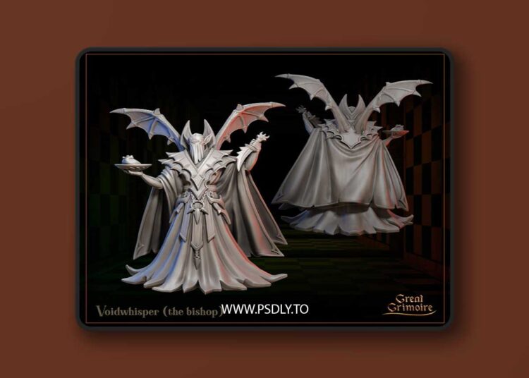 Great Grimoire – Voidwhisper – 3D Print 1 Great Grimoire – Voidwhisper – 3D Print