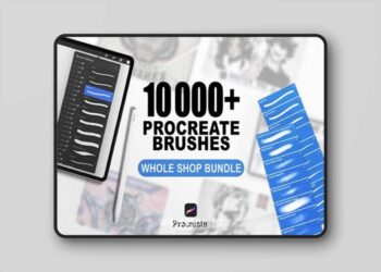Gumroad - 10000+ Procreate Brushes Whole Shop