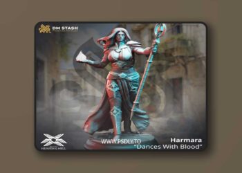 Harmara “Dances With Blood” – 3D Print Model