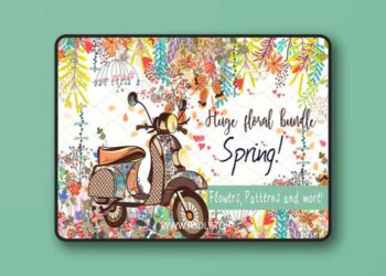 It's spring! Vector and PNG clipart 2517590