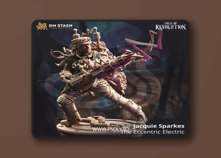 Jacquie Sparkes – The Eccentric Electric – 3D Print 1 Jacquie Sparkes – The Eccentric Electric – 3D Print