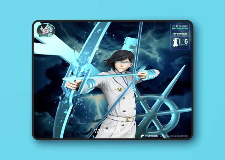 Kaidan – Uryu Ishida 3D Print 1 Kaidan – Uryu Ishida 3D Print