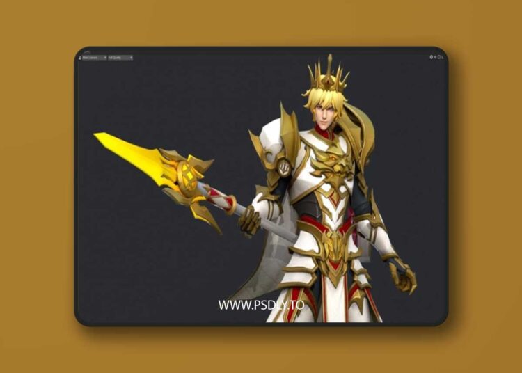 King prince 3D Model 1 King prince 3D Model