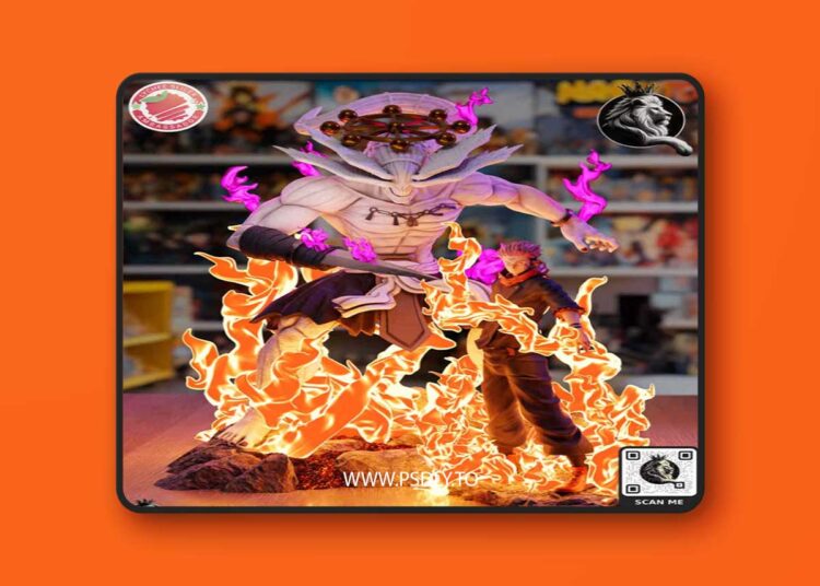 LionRealm Studio – Jujutsu Kaisen – Mahoraga – 3D Print Model 1 LionRealm Studio – Jujutsu Kaisen – Mahoraga – 3D Print Model