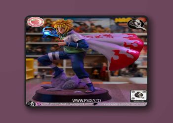 LionRealm Studio – Naruto – Minato – 3D Print Model
