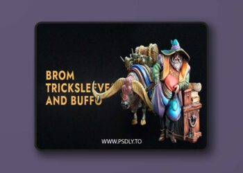 Loot Studios – Brom Tricksleeves and Buffo – 3D Print