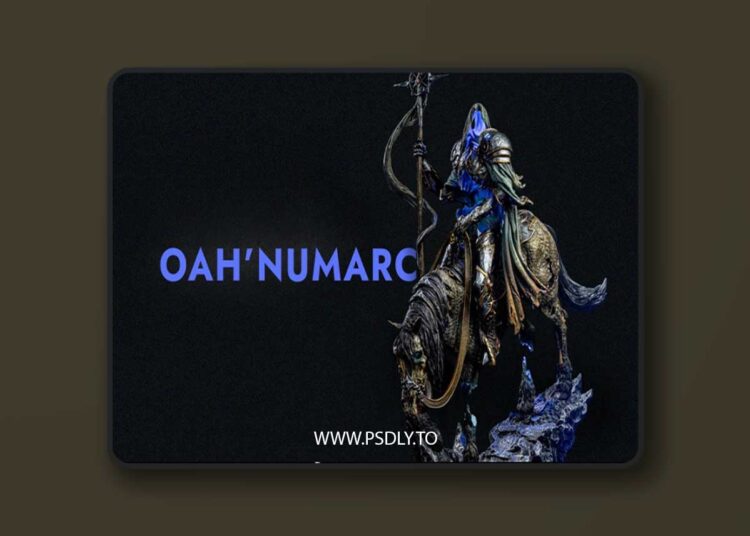 Loot Studios – Oah’ Numarc, The Dark Rider – 3D Print 1 Loot Studios – Oah’ Numarc, The Dark Rider – 3D Print
