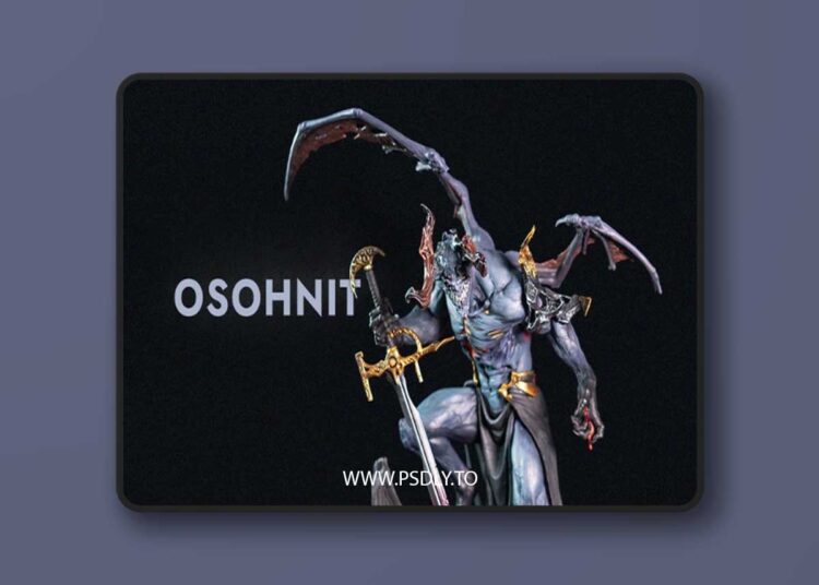 Loot Studios – Osohnit The Blood Demon – 3D Print 1 Loot Studios – Osohnit The Blood Demon – 3D Print