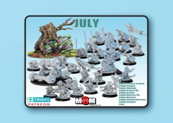 MOMminiatures July 2025 3D Print