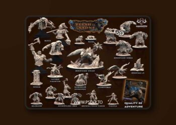 Mammoth Factory – Flesh to Stone – 3D Print Model STL