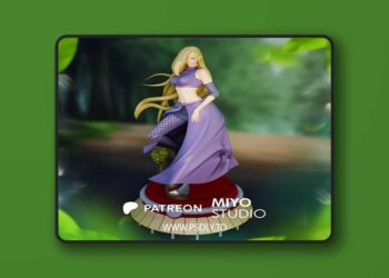 Miyo Studio – Naruto – Ino Yamanaka – 3D Print