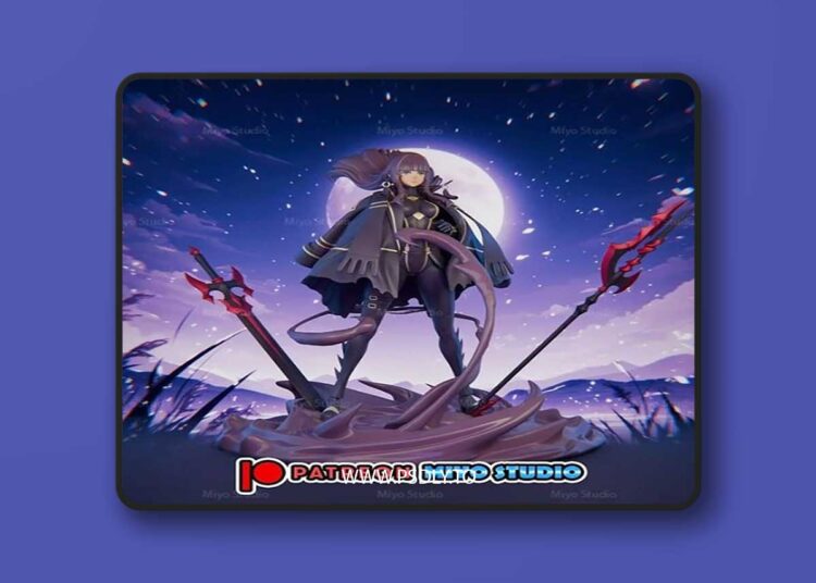 Miyo Studio – The Eminence in Shadow – Eta – 3D Print 1 Miyo Studio – The Eminence in Shadow – Eta – 3D Print