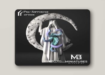 Moon Queen – 3D Print 3D Model