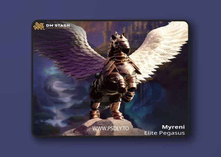 Myreni – Elite Pegasus – 3D Print Model 1 Myreni – Elite Pegasus – 3D Print Model