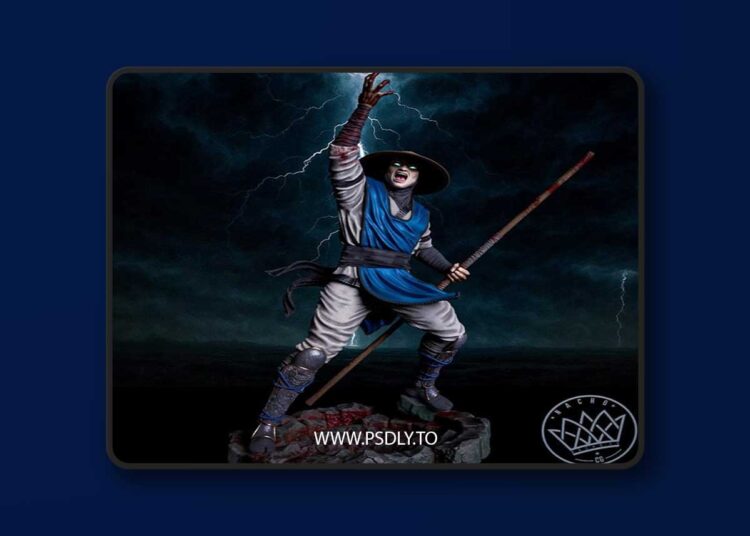 Nacho CG – Fan Art – Raiden from MK 3D Print 1 Nacho CG – Fan Art – Raiden from MK 3D Print