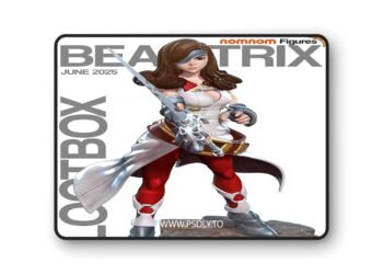 Nomnom Figures – Beatrix – Final Fantasy IX – 3D Print