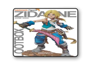 Nomnom Figures – Zidane Tribal – Final Fantasy IX – 3D Print Model STL