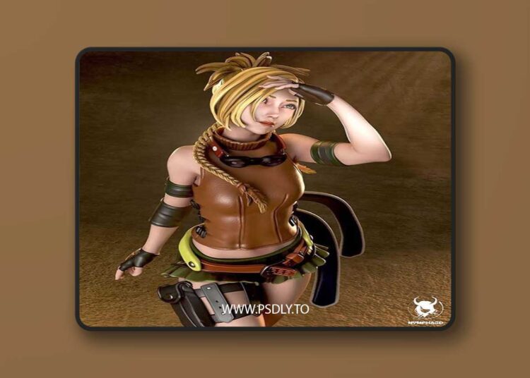 Nympha – Final Fantasy – Rikku – 3D Print 1 Nympha – Final Fantasy – Rikku – 3D Print