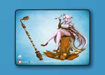 OXO3D – Ningguang Genshin Impact – 3D Print