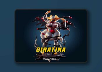 Officer Rhu – Giratina Pokemon Muscle Mommy 3D Print