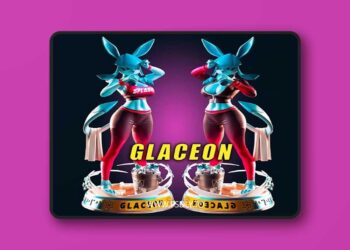Officer Rhu – Glaceon – 3D Print