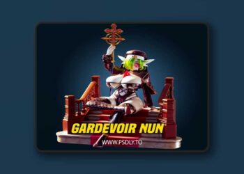 Officer Rhu – Pokemon – Gardevoir Nun – 3D Print Model STL