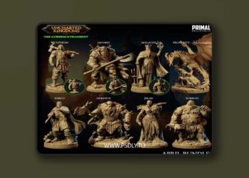 PRIMAL Collectibles – Uncharted Kingdom April 2024 – 3D Print Model STL