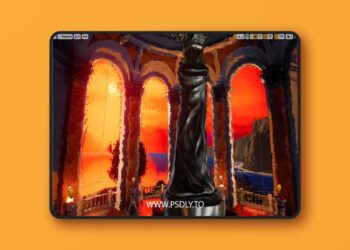 Painterly Cel Toon Outline Post Process Material (4.25+)