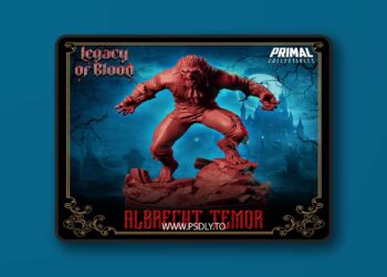 Werewolf Albertch Tremor – 3D Print