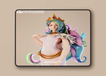 Princess Celestia My Little Pony 3D Print