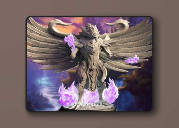 Quisterian – Arcane Phoenix – 3D Print