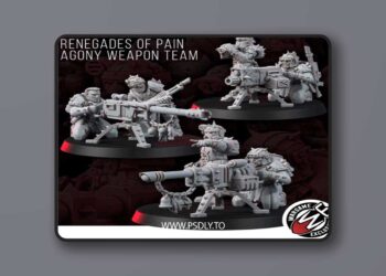 Renegades of Pain Agony Weapon Team – 3D Print Model