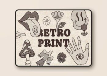 Retro Print Effects for Photoshop