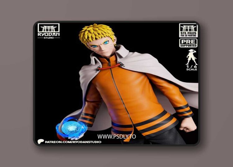 Ryodan Studio – Naruto Hokage 3D Print 1 Ryodan Studio – Naruto Hokage 3D Print