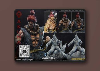 STL Project – Akuma 3D Print