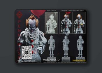 STL Project – Pennywise 3D Print