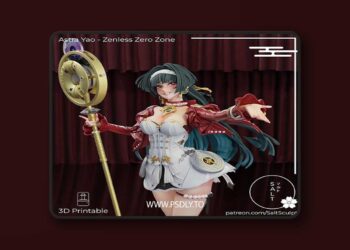 SaltSculpt – Zenless Zone Zero – Astra Yao – 3D Print