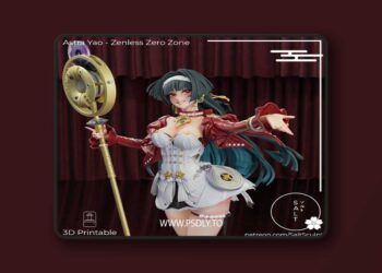 SaltSculpt – Zenless Zone Zero – Astra Yao – 3D Print Model STL
