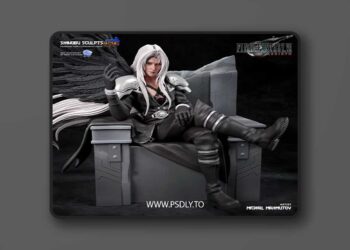 Shinobu Sculpts – Sephiroth Final Fantasy VII Rebirth – 3D Print Model STL