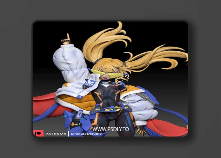 Sin3Dstudio – NIKKE – Laplace – 3D Print 1 Sin3Dstudio – NIKKE – Laplace – 3D Print