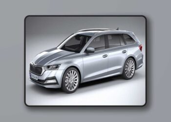 Skoda Octavia Estate 2020 3D Model